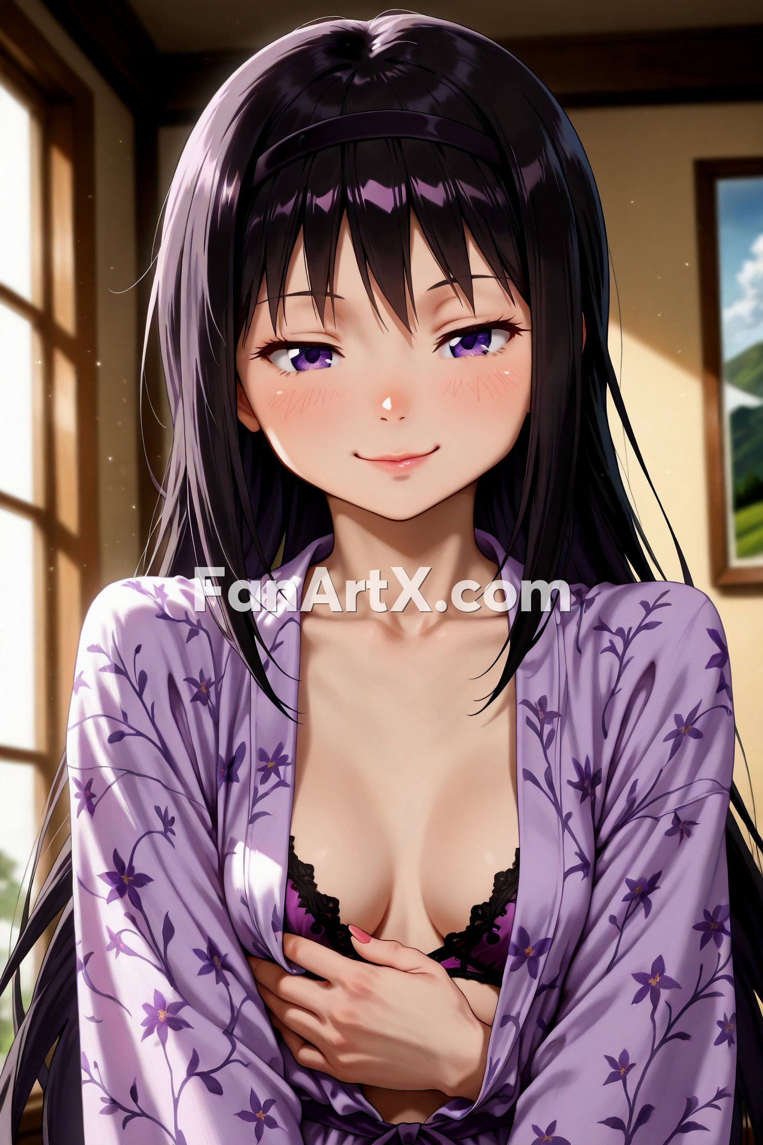 Akemi Homura Puella Magi Madoka Magica Fanart 9534408
